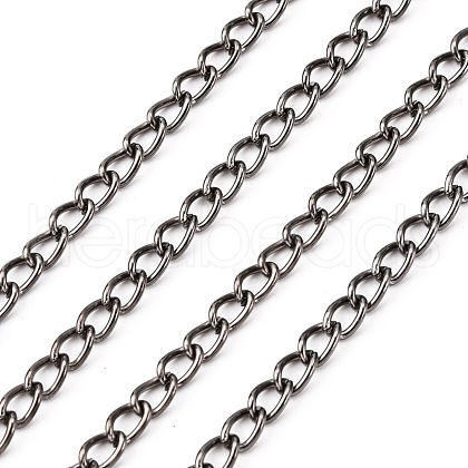 Iron Twisted Chains Curb Chains CHS003Y-B-1