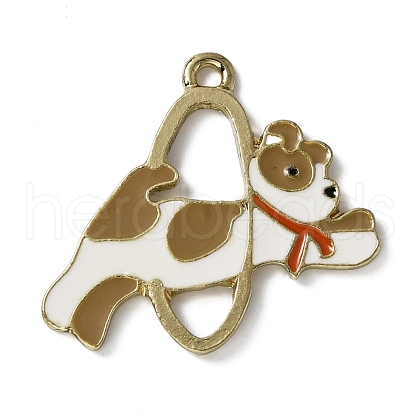 Alloy Enamel Pendants ENAM-CJC0006-27-1