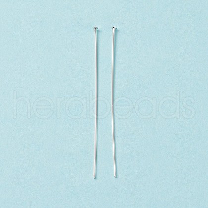 Brass Flat Head Pins X-KK-WH0058-03D-S-1