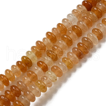 Natural Red Aventurine Beads Strands G-K343-C02-01-1