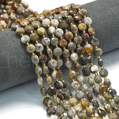 Natural Gobi Agate Beads Strands G-C116-A21-02-1