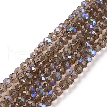 Electroplate Glass Beads Strands EGLA-A034-T3mm-L06-1