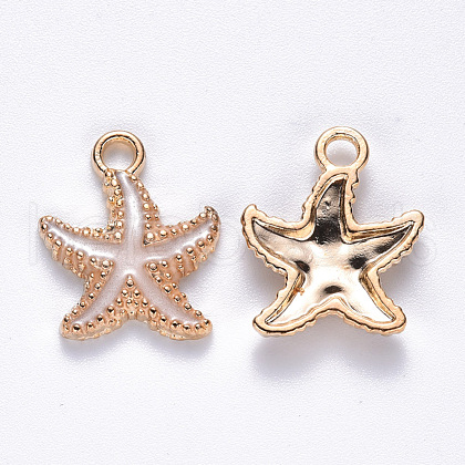 Alloy Enamel Pendants ENAM-S121-023D-1