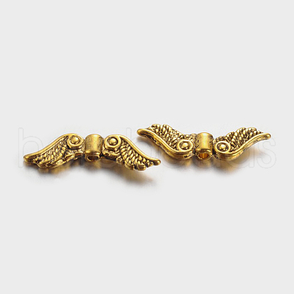 Tibetan Style Alloy Beads TIBEB-LF10271YKG-AG-LF-1