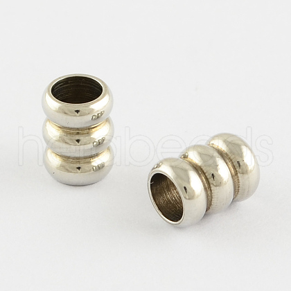 Tarnish Resistant Stainless Steel Column Beads X-STAS-Q176-01-1