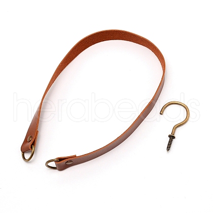 Leather Curtain Tiebacks Clips AJEW-WH0029-18A-1