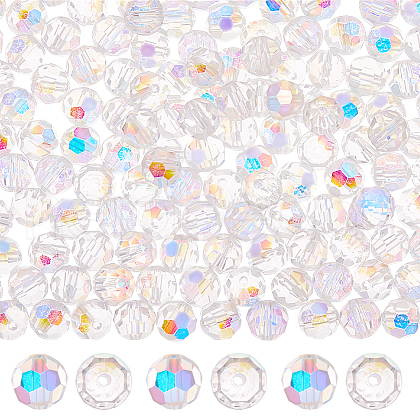Beebeecraft Electroplate Glass Beads EGLA-BBC0001-03B-1