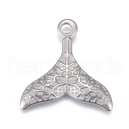 Non-Tarnish 304 Stainless Steel Charms STAS-F249-15P-01-1