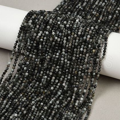 Natural Eagle Eye Stone Beads Strands G-RM250101-E6-1