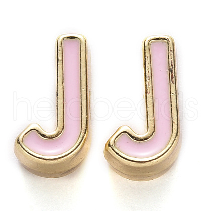 Rack Plating Alloy Enamel Beads ENAM-S122-033J-NR-1