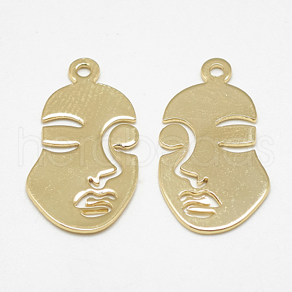 Brass Pendants KK-S347-119-1