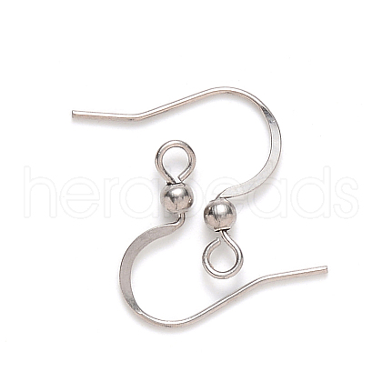 Tarnish Resistant 304 Stainless Steel French Earring Hooks X-STAS-S111-004-1