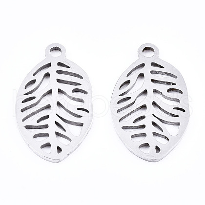 Non-Tarnish 201 Stainless Steel Pendants STAS-T044-190P-1