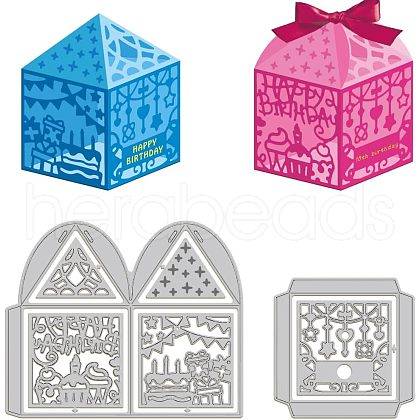 Carbon Steel Cutting Dies Stencils DIY-WH0309-1571-1