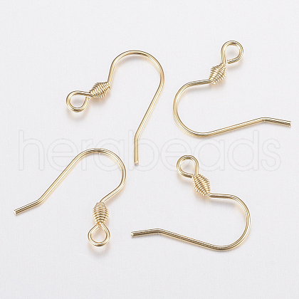 304 Stainless Steel Earring Hooks X-STAS-H436-04-1