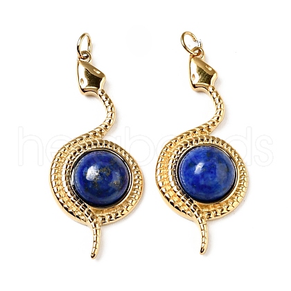Natural Lapis Lazuli Pendants G-E088-05G-01-1