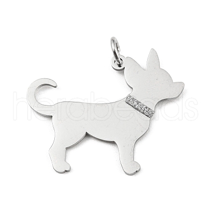 Non-Tarnish 304 Stainless Steel Pendants STAS-E205-14P-1