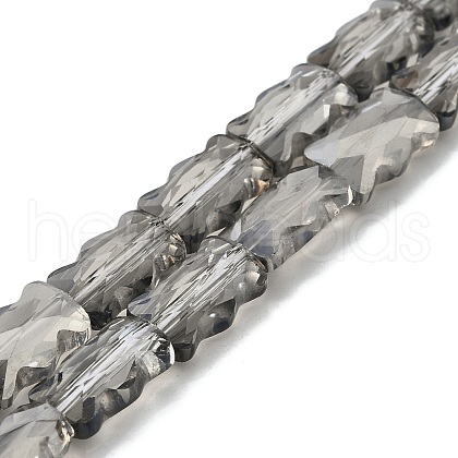 Electroplate Glass Beads Strands EGLA-L045-F-PL03-1