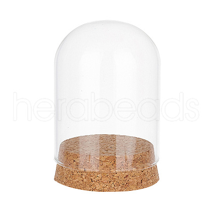 Glass Dome Cover AJEW-WH0307-70-1