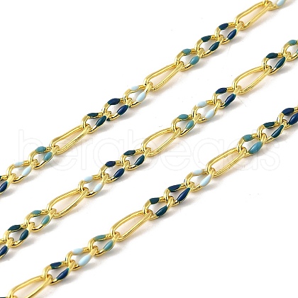 Brass Figaro Chains CHC-F020-13G-08-1