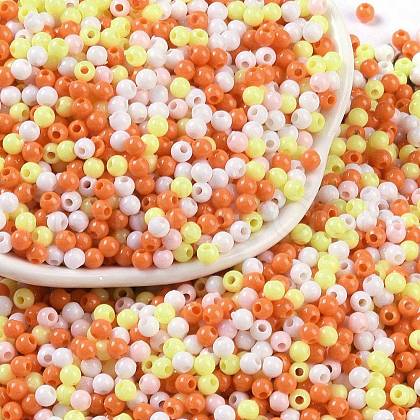 Opaque Acrylic Beads X1-OACR-H118-07A-05-1