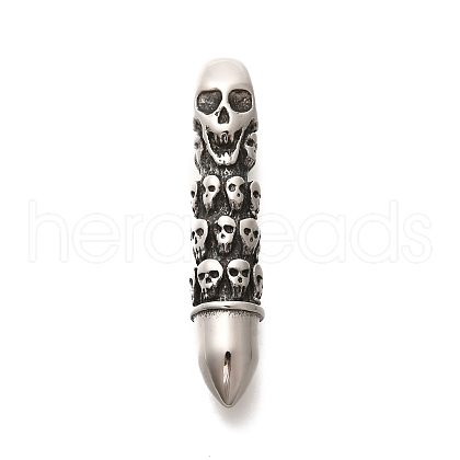 304 Stainless Steel Pendants STAS-Z110-47AS-1