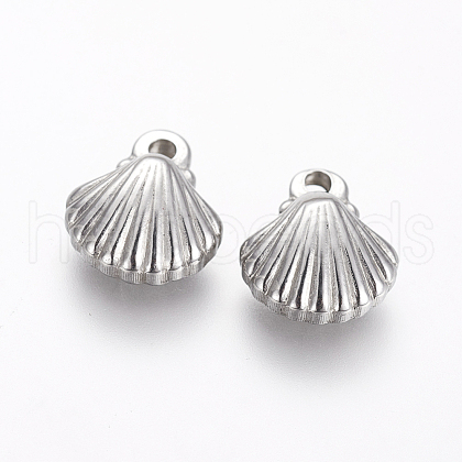 Non-Tarnish 304 Stainless Steel Charms X-STAS-I105-37P-1