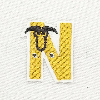 Computerized Embroidery Cloth Iron on/Sew on Patches DIY-K012-01-N-1