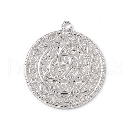 Non-Tarnish 304 Stainless Steel Pendants STAS-K242-14P-1