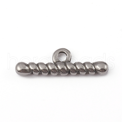 Non-Tarnish 304 Stainless Steel Toggle Clasps Parts STAS-D170-02P-1