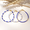 3Pcs Glass Seed Beads Stretch Bracelet Set RI3026-4