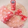 Snowflake Deco Mesh Ribbons OCOR-P010-G08-4