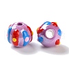 Handmade Porcelain Beads Strands PORC-L078-01M-3