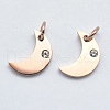 316 Surgical Stainless Steel Pendants STAS-K178-10-2