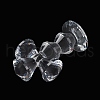 Natural Quartz Crystal Cross Figurines AJEW-H154-01D-3