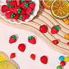 SUNNYCLUE 60Pcs 3 Styles Strawberry Resin Decoden Cabochons RESI-SC0005-69-4