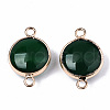 Natural Agate Links Connectors G-N326-85C-2