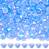 SOFPLATE 200Pcs Glass Bead Caps for Wind Chimes Making GLAA-SP0001-03D-1