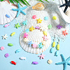 SUNNYCLUE 300Pcs 3 Styles Opaque Acrylic Beads FIND-SC0012-59A-4