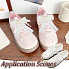Lace Bowknot Shoe Decorations FIND-WH0126-646A-6