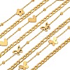 Boho 304 Stainless Steel Enamel Anklets AJEW-P125-01F-G-4