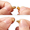  Jewelry Brass Screw Clasps KK-PJ0001-03G-7