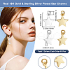 Beebeecraft 20Pcs 2 Colors Brass Pendants FIND-BBC0015-84-2