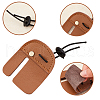 Leather Archery Finger Tab AJEW-WH0182-27-2