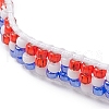 Handmade Glass Seed Beaded Bracelets for Women BJEW-MZ00156-01-4
