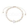 Mother's Day Jewellery 2Pcs Adjustable Braided Nylon Thread Bracelets BJEW-JB11662-3