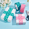 GOMAKERER 2 Roll 2 Colors Adhesive BOPP Packing Tape AJEW-GO0001-98-4