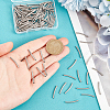 Unicraftale 100Pcs 304 Stainless Steel Tube Beads STAS-UN0060-12-4