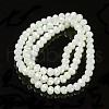 Electroplate Opaque Glass Beads Strands EGLA-A034-P1mm-T15-2