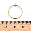 1/20 Yellow Gold Filled Stackable Rings Settings with Peg KK-Z116-01G-03-3